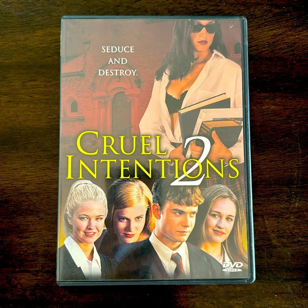 Cruel Intensions 2 DVD video Columbia Tri-Star Home entertainment Sony pictures.